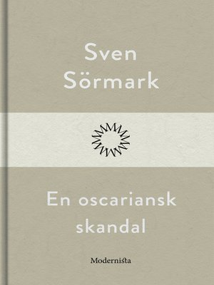 cover image of En oscariansk skandal